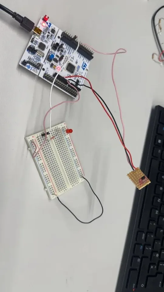Breadboard bring-up of the NUCLEO-F091RC