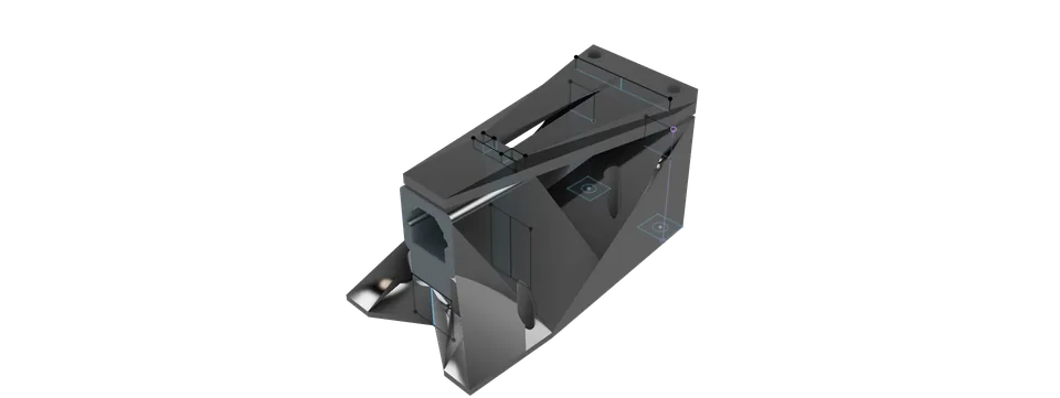 Render of the BPW34 TOSLINK coupling