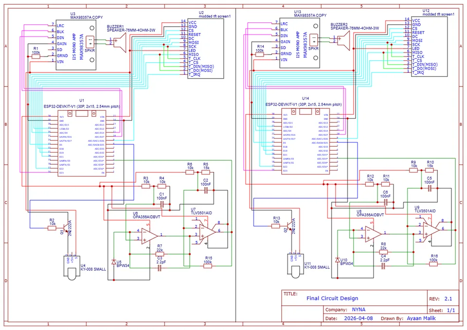 The full system schematic