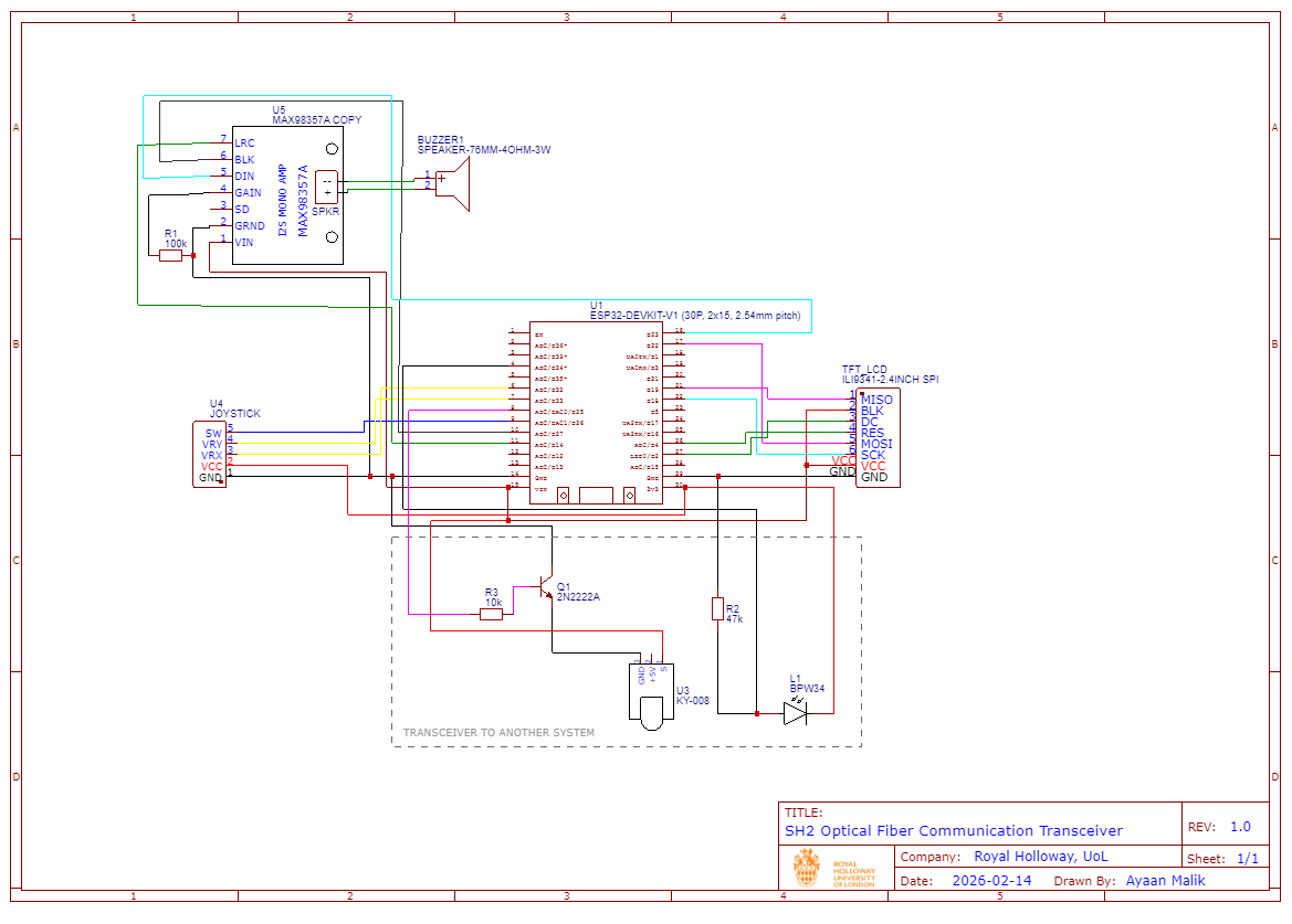 Initial transceiver circuit schematic